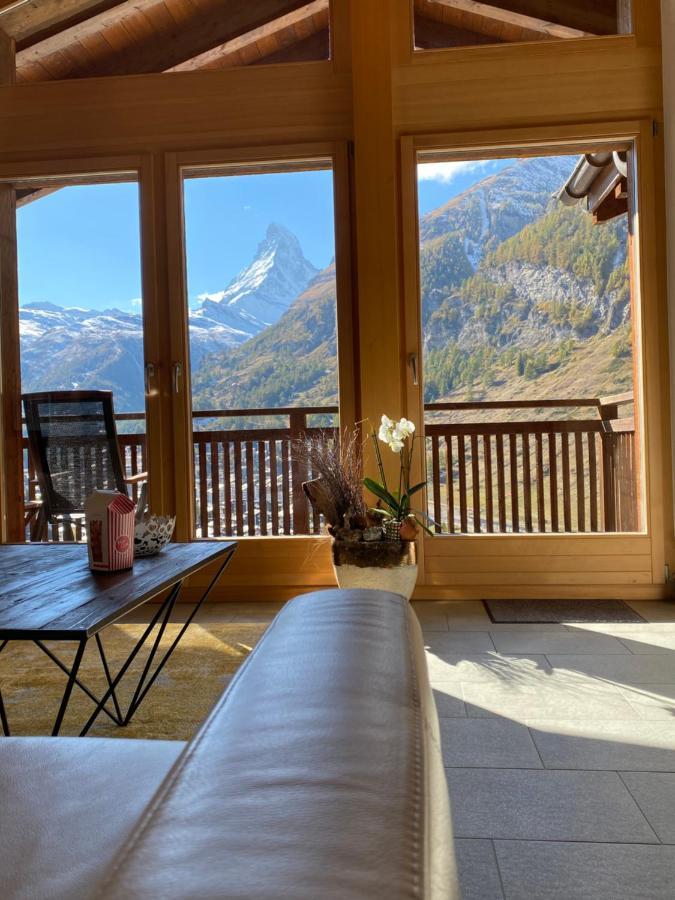 Chalet Conthey Zermatt Bagian luar foto